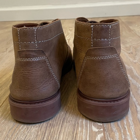 Aldo Leather Short Boots Light Brown Tan Colour - Picture 3 of 6